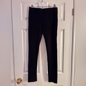 Black Slim Fit Dress Leggings